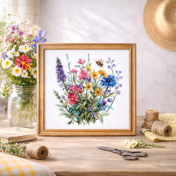Cross stitch kit  Summer Palette 26 x 26 cm 70-59