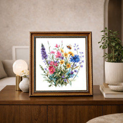 Cross stitch kit  Summer Palette 26 x 26 cm 70-59