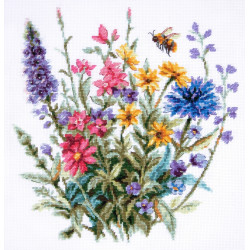 Cross stitch kit  Summer Palette 26 x 26 cm 70-59