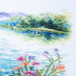 Cross stitch kit  With Mom! 24 x 26 cm 70-60