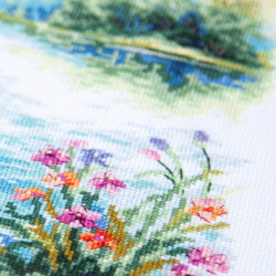 Cross stitch kit  With Mom! 24 x 26 cm 70-60