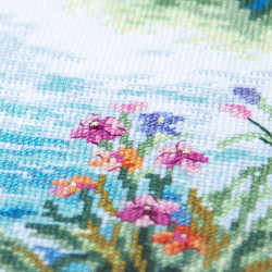Cross stitch kit  With Mom! 24 x 26 cm 70-60