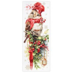 Cross stitch kit  Feathers and Fashion 15 x 38 cm 70-64