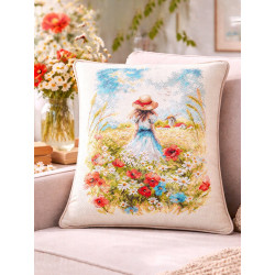 Cross stitch kit  Midsummer 19 x 26 cm 70-65