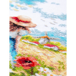 Cross stitch kit  Midsummer 19 x 26 cm 70-65