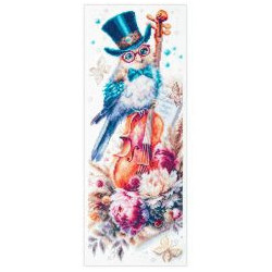 Cross stitch kit  Art of Music 15 x 38 cm 70-67
