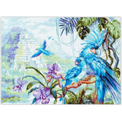 Cross stitch kit  Lost World 40 x 30 cm 550-759