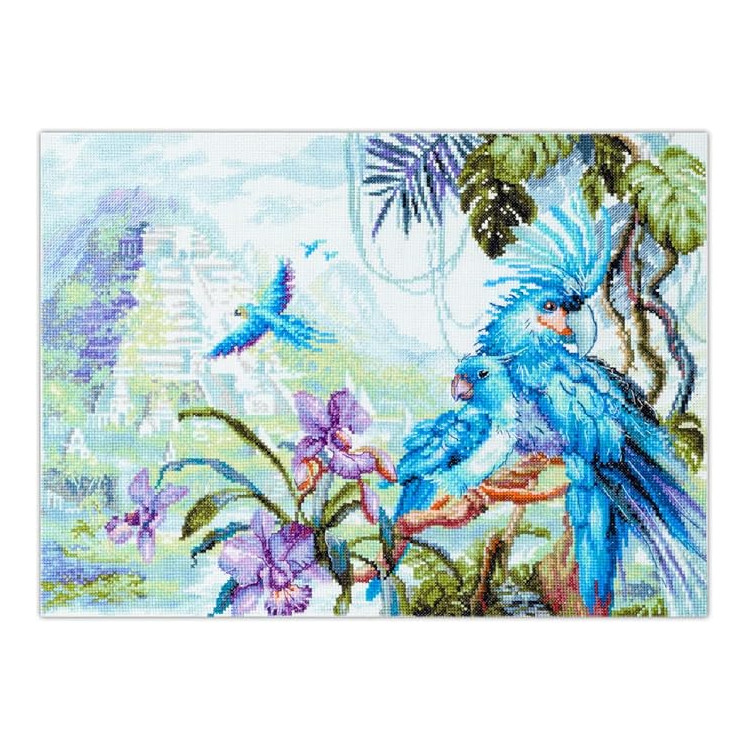 Cross stitch kit  Lost World 40 x 30 cm 550-759