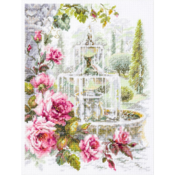 Cross stitch kit  Fountain of Desires 20 x 26 cm 550-063
