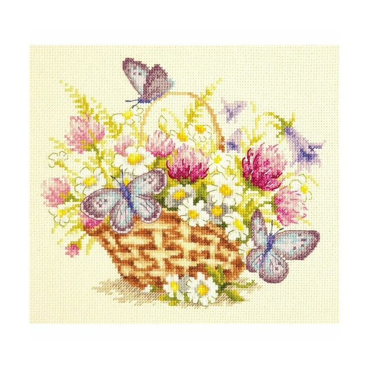 Cross stitch kit  Summer Sentiment 20 x 17 cm 40-80 MN-40-80
