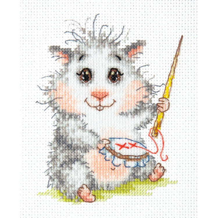 Cross stitch kit  Wonderful needle 10 x 12 cm 19-19