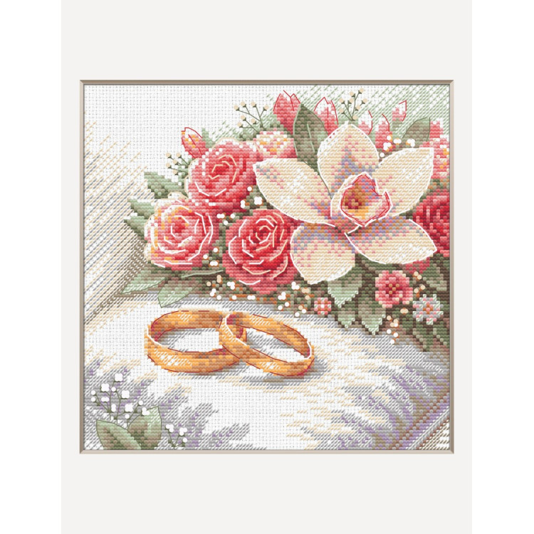 Cross stitch kit Forever 20x20 SRA1052