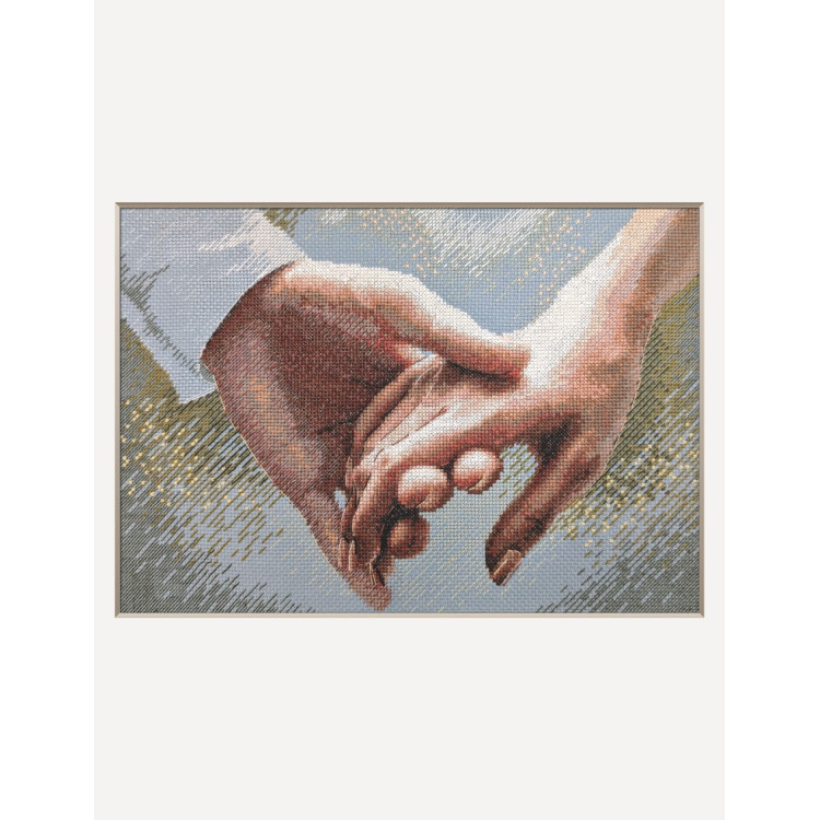 Cross stitch kit In Your Hands 30x40 SRA1046
