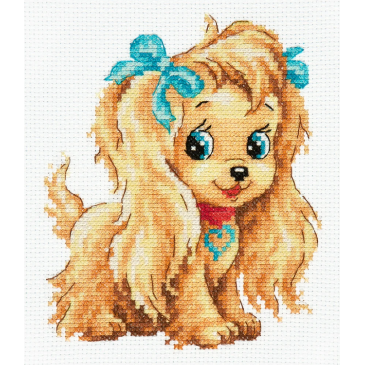 Cross stitch kit  Charming 12 x 14 cm 16-19