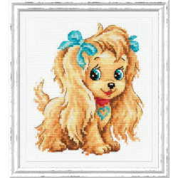 Cross stitch kit  Charming 12 x 14 cm 16-19