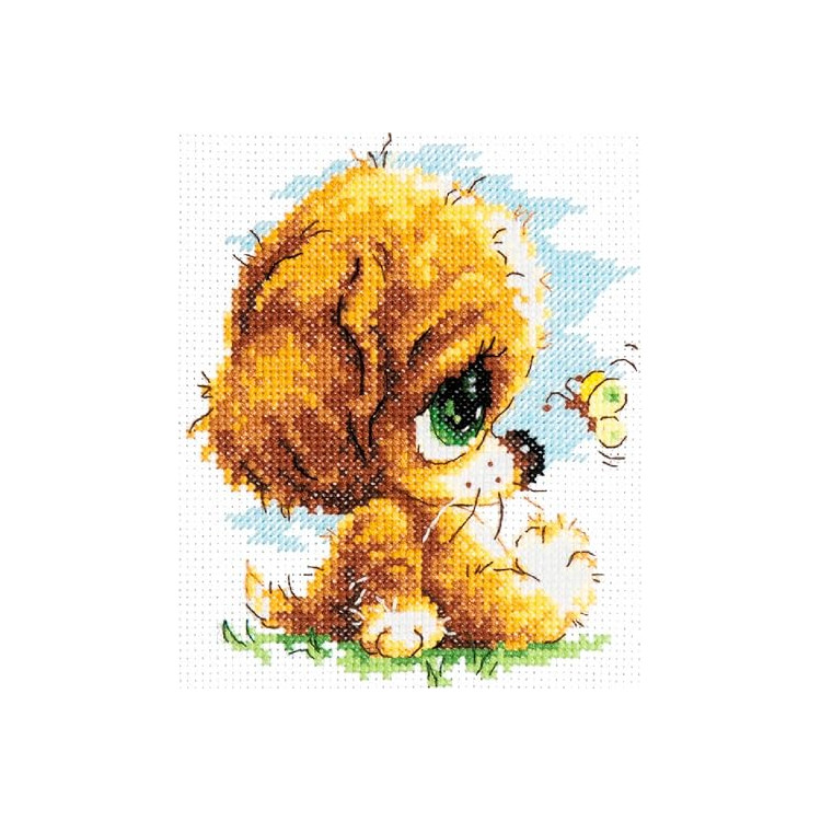 Cross stitch kit Cute 12 x 14 cm 16-14