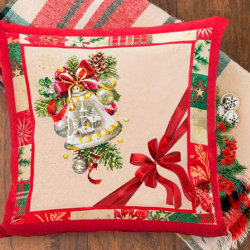 Cross stitch kit  Christmas Bell 16 x 23 cm 100-232
