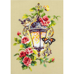 Cross stitch kit  Light of Inspirations 17 x 23 cm 100-042