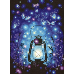 Cross stitch kit  Magic light 35 x 51 cm 89-02