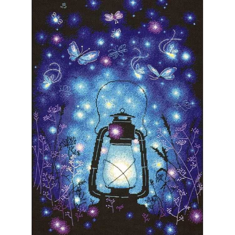 Cross stitch kit  Magic light 35 x 51 cm 89-02