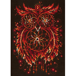 Cross stitch kit  Flames of Soul 29 x 40 cm 88-11