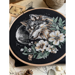 Cross stitch kit "Guardian of the Night" 18,5 х 18 cm SANH-07