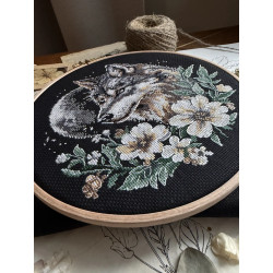 Cross stitch kit "Guardian of the Night" 18,5 х 18 cm SANH-07