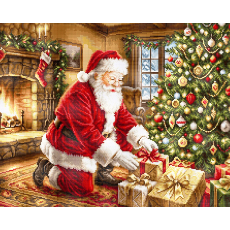 Cross Stitch Kit "The Heart of Christmas" 36 x 29 cm SB738