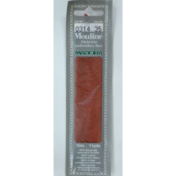 Medvilniniai mulinė siūlai 10m M017/0314