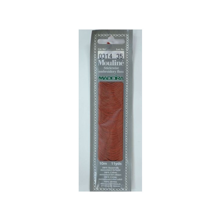 Cotton mouline threads 10m M017/0314