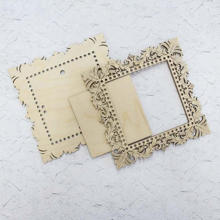 Square Lace Frame Small OR-025