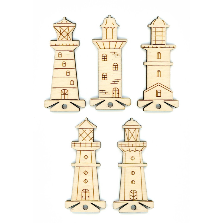 Spool Set Lighthouses (10 pcs) OR-061