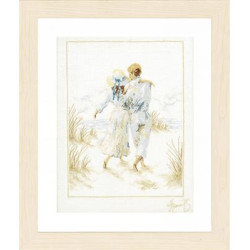 Suskaičiuotas siuvinėjimo kryželiu rinkinys Romantiški baltiniai PN/0007948