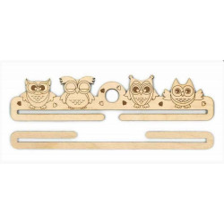 Hanger for embroidery "Owls" OR-006