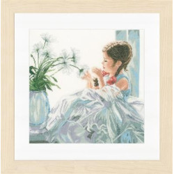 Counted Cross Stitch Kit Fortune-Telling Linen PN/0146615