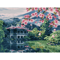 Painting by numbers kit. A137 Oriental expanses 40*50