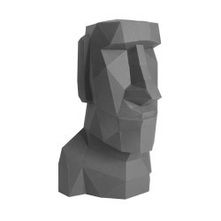 Wizardi 3D Papercraft Kit Moai PP-2MOA-GRA