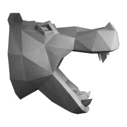 WIZARDI 3D popieriniai amatų modeliai Hippo PP-1BEG-GRA