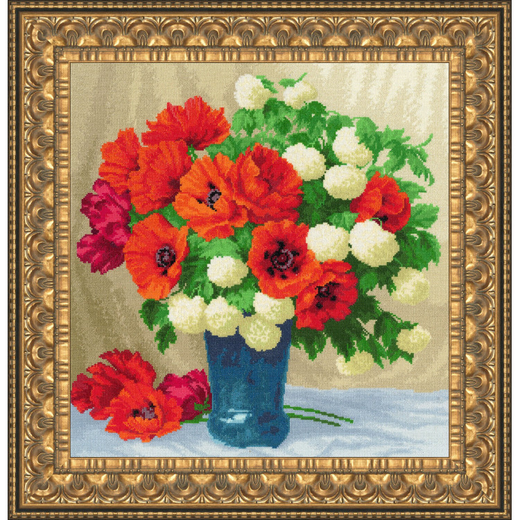 (Discontinued) Poppies and Hydrangea S/LTS066