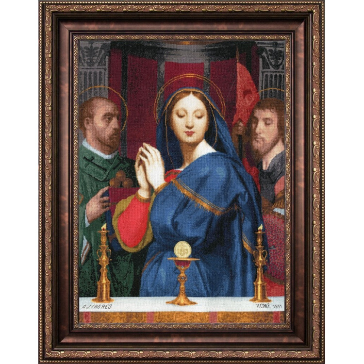 Madonna in front of the chalice with the sacrament 1841 S/MK062