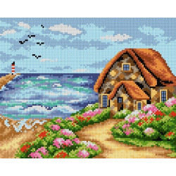 Tapestry canvas Seaside 24x30 SA2408