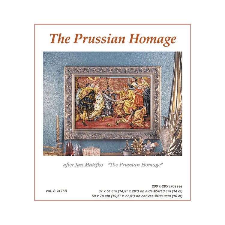 Схема вышивки Посвящение Пруссии (по Яну Матейко) SA2476