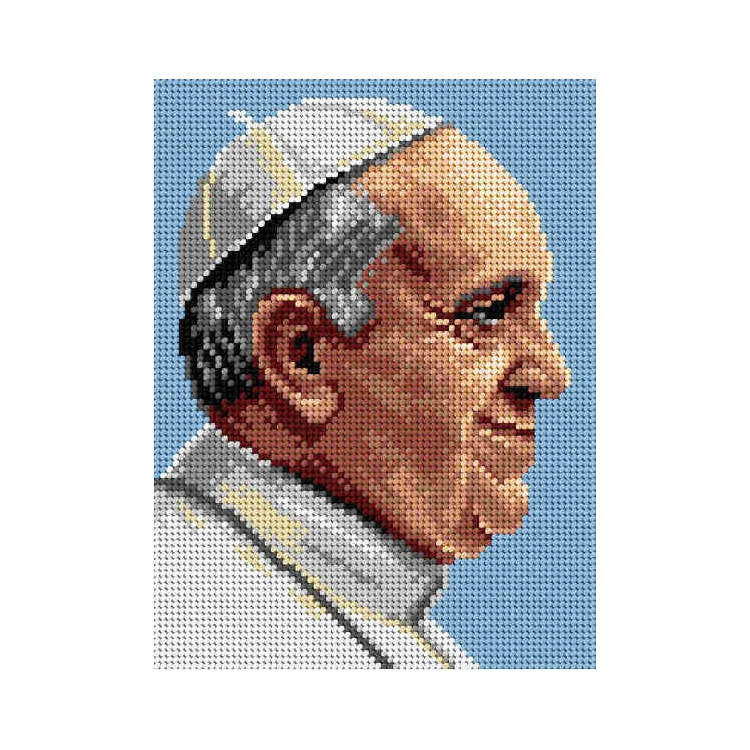Tapestry canvas Pope Francis 18x24 SA2868