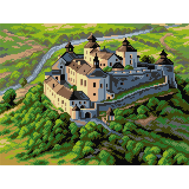 Gobelin Leinwand Schloss Krasna Horka 30x40 SA2912