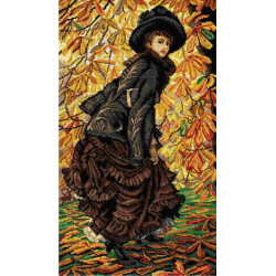 Tapestry canvas October (after James Tiscot) 40x70 SA2882