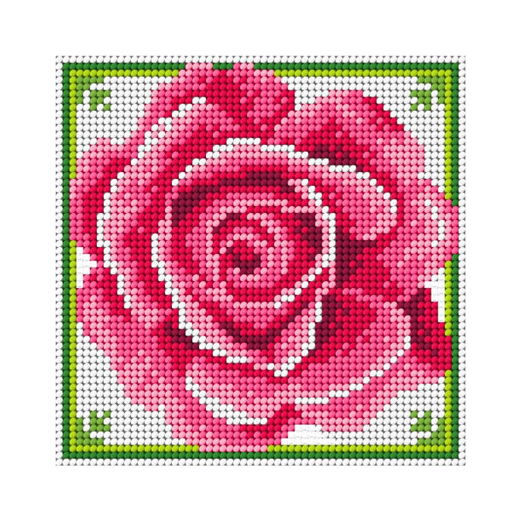 Gobeleno drobė Rose 15x15 SA3061