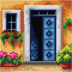 Гобеленовая канва The Doors 15x15 SA3062