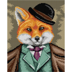 Tapestry canvas Mr. Fox 24x30 SA3082