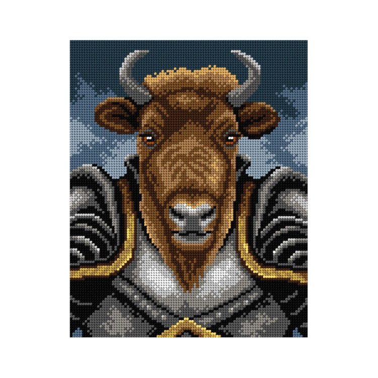 Tapestry canvas Lord Bison 24x30 SA3084