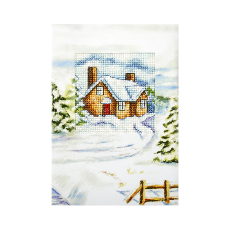 Cross Stitch Handmade Card SA6208